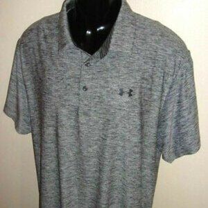 Under Armour Heathered Polo NEW NWT L